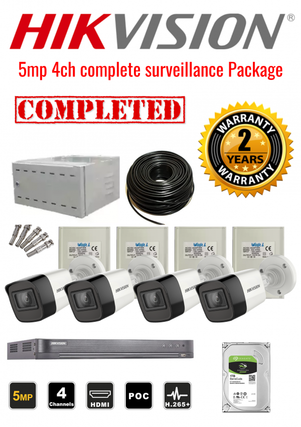 4ch complete surveillance Package